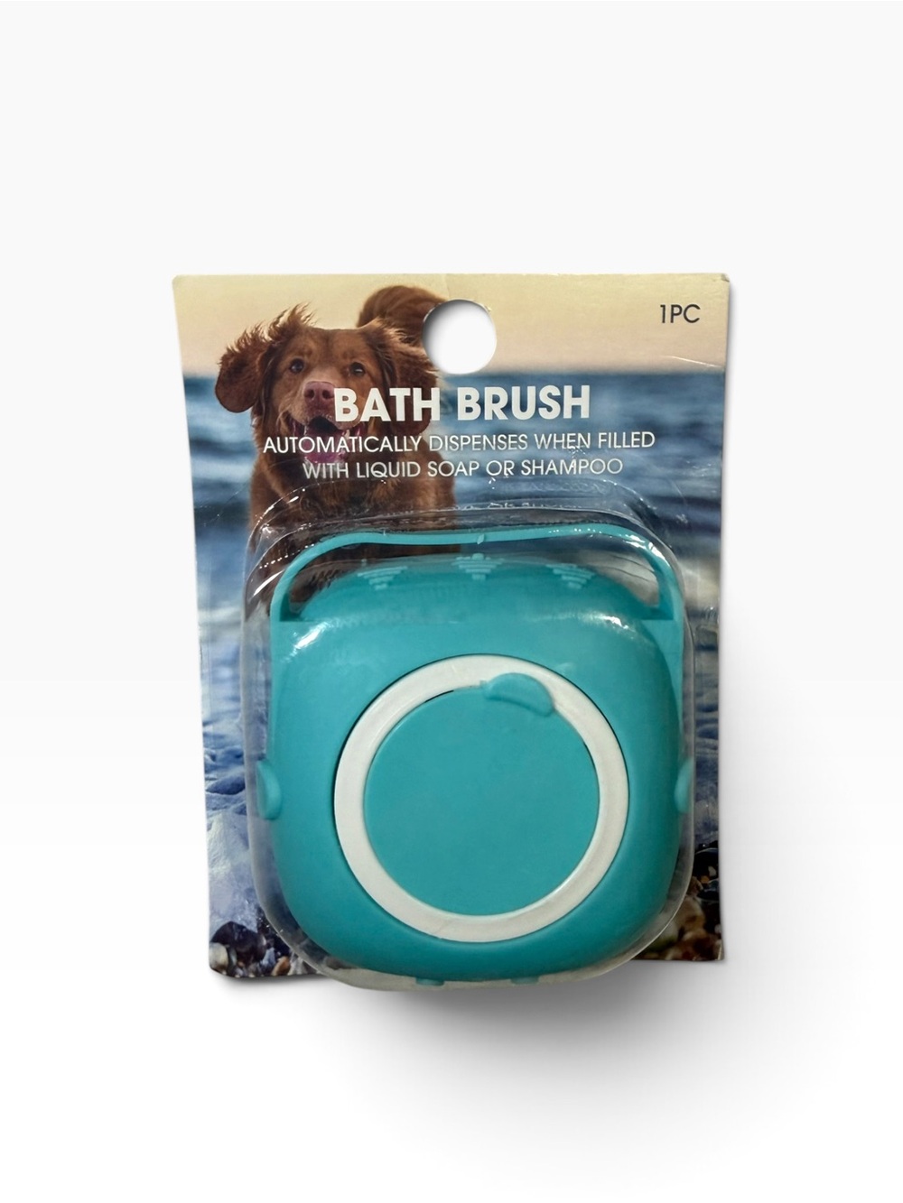 Gwen Studios Pet Bath and Massage Brush Blue
